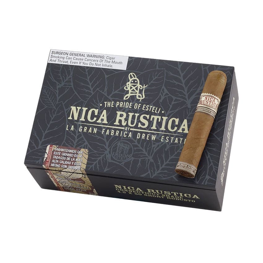 Nica Rustica Shade Short Robusto Natural cigar listing