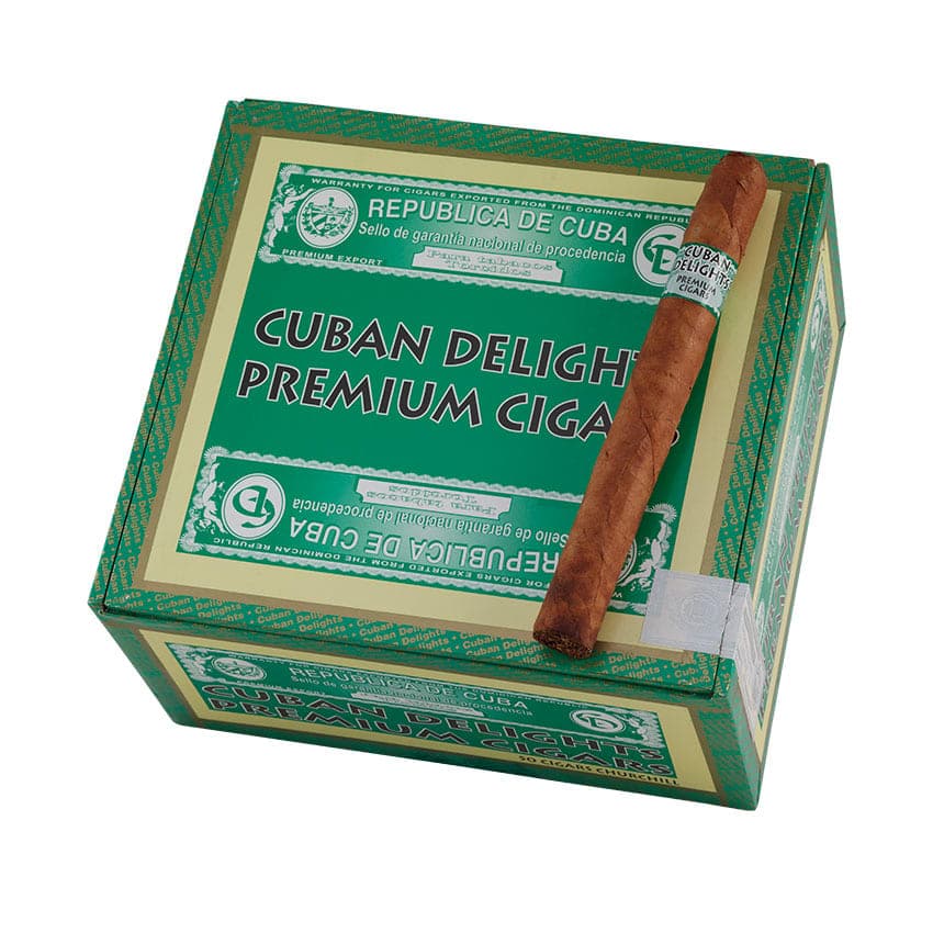 Cuban Delights Churchill Natural cigar listing