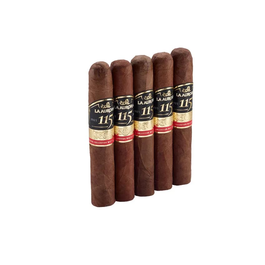 La Aurora 115th Anniversary Robusto Natural cigar listing