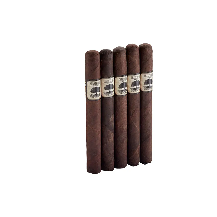 Charter Oak Maduro Petite Corona cigar listing