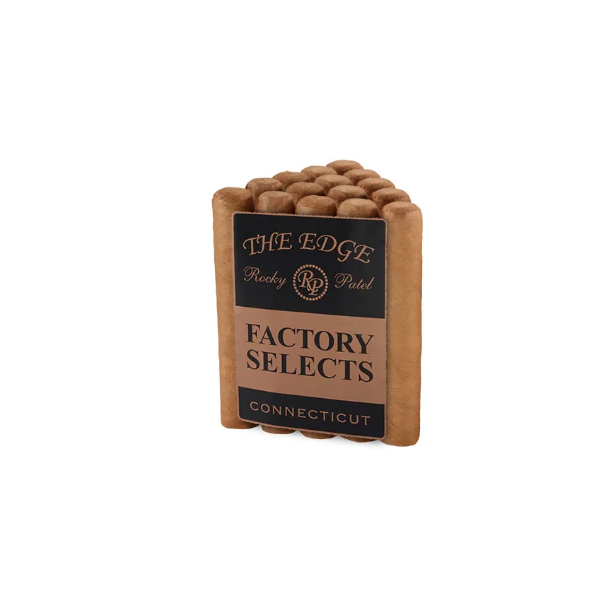 Rocky Patel Factory Selects Edge Connecticut Robusto Natural cigar listing