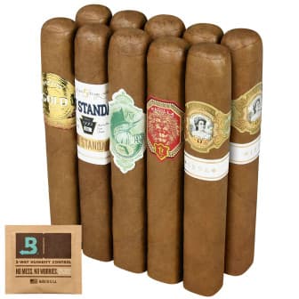 Raymond Pages 10-Cigar Box-Pressed Connecticut Gordo #1 Dime Pack cigar listing