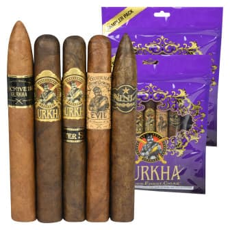 Gurkha Super Fresh Pack Dime Pack: 90+ Rated Maduro #2 cigar listing