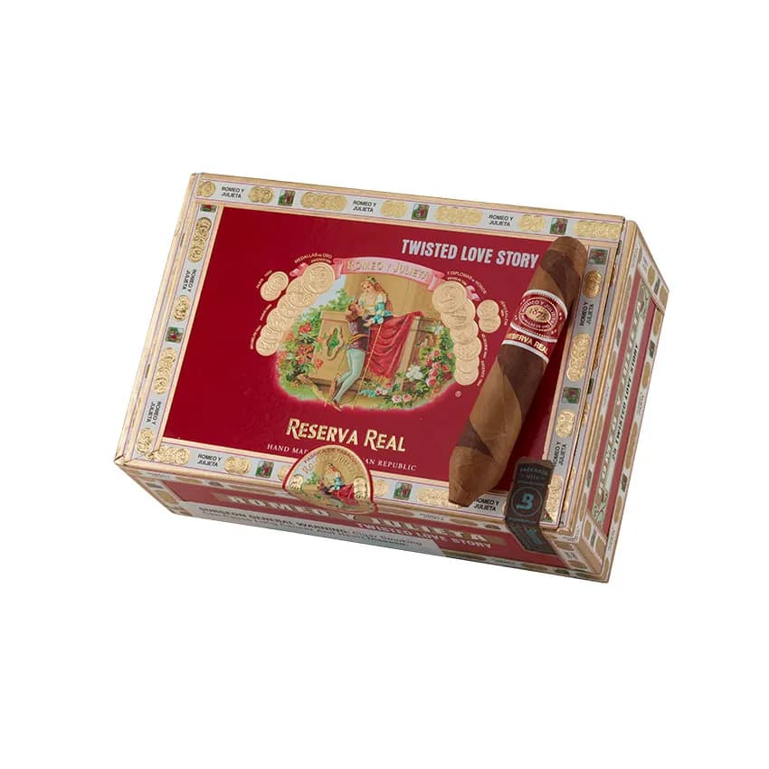 Romeo Y Julieta Reserva Real Twisted Love Story Barber Pole cigar listing