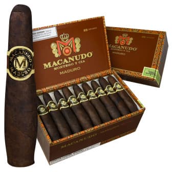 Macanudo Maduro Diplomat 5 Pack cigar listing