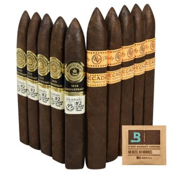 Smash Pack: Monte 1935 Anniv Nicaragua vs Rocky Decade - 10 Cigars cigar listing