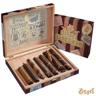 Diesel Sideshow 7-Cigar Sampler cigar listing