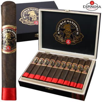 Espinosa Knuckle Sandwich Maduro Robusto J 5 Pack cigar listing