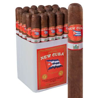 Aganorsa Leaf New Cuba Maduro Robusto 25 CIGARS cigar listing