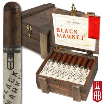 Alec Bradley Black Market Robusto 5 Pack cigar listing