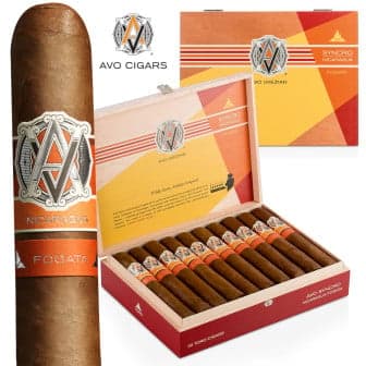 Avo Syncro Nicaragua Fogata Robusto 5 Pack cigar listing