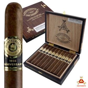 Montecristo 1935 Anniversary Nicaragua Robusto 5 Pack cigar listing