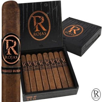 Rojas Cigars Unfinished Business Box-Pressed Robusto 5 Pack cigar listing