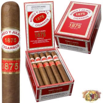 1875 Romeo y Julieta Bully 5 Pack cigar listing