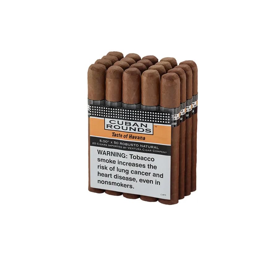 Cuban Rounds Robusto Natural cigar listing