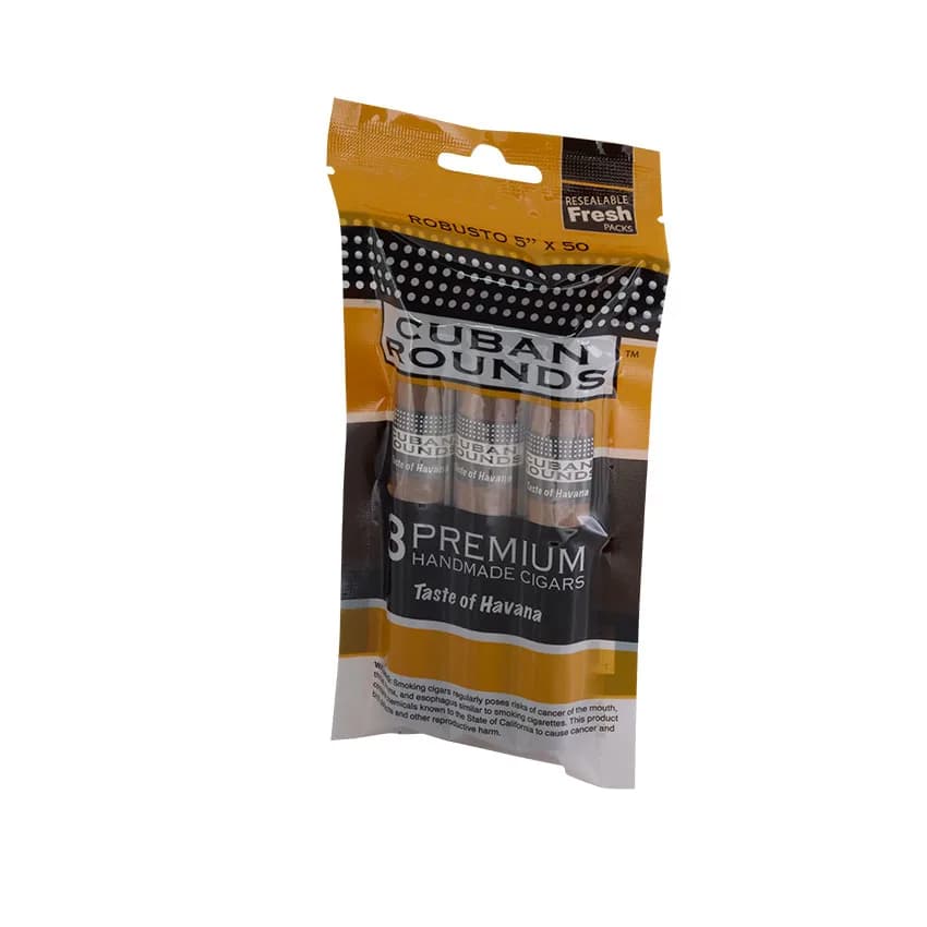 Cuban Rounds Robusto Natural cigar listing