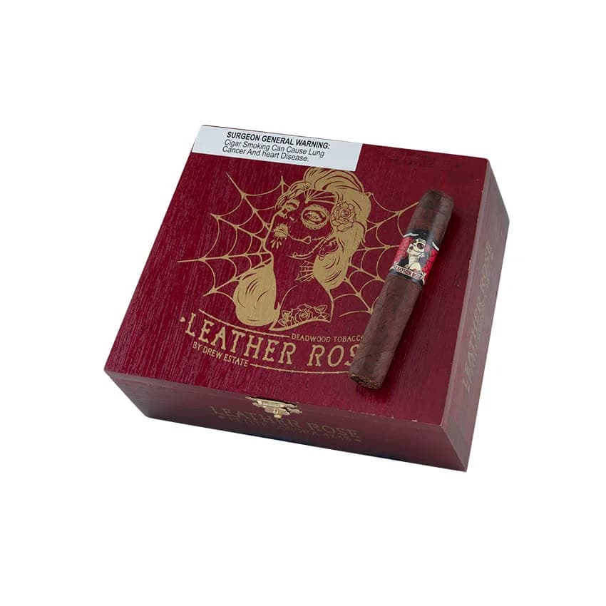 Deadwood Leather Rose Petite Corona Maduro cigar listing