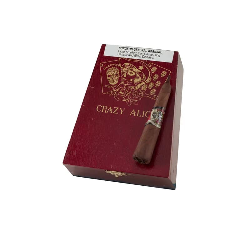 Deadwood Crazy Alice Maduro cigar listing