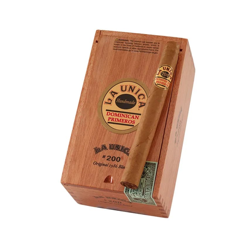La Unica Cabinet No. 200 Natural cigar listing