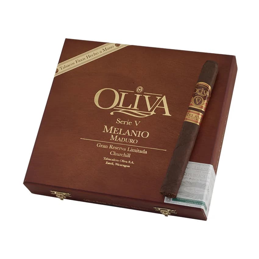 Oliva Serie V Melanio Maduro Churchill cigar listing