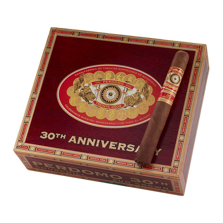 Perdomo 30th Anniversary Sun Grown Churchill Natural cigar listing