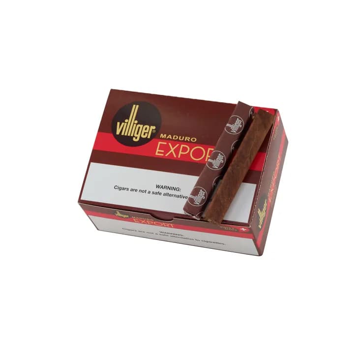 Villiger Export Maduro cigar listing