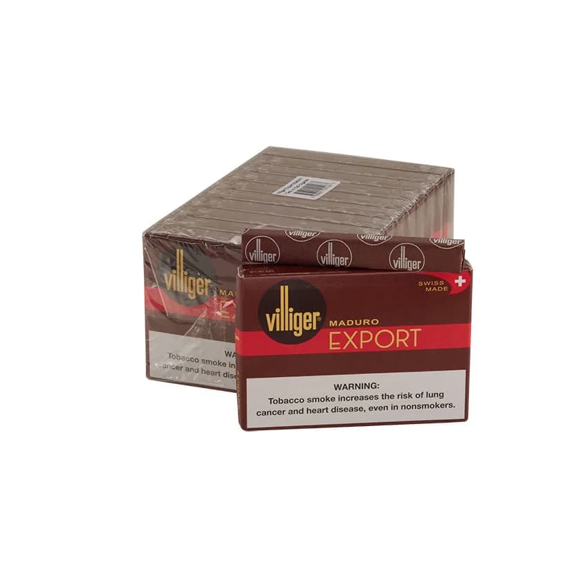 Villiger Export Maduro cigar listing