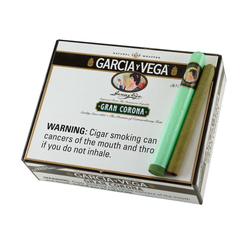 Garcia y Vega Gran Coronas Tubes Claro cigar listing