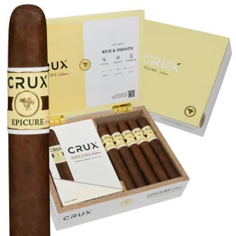 Crux Epicure Habano Robusto 5 Pack cigar listing