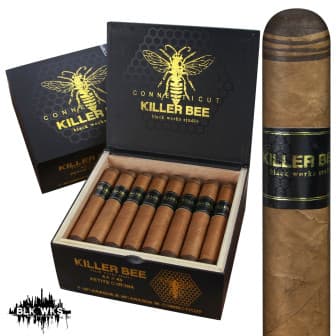 Black Works Studio Killer Bee Connecticut Petite Corona 5 Pack cigar listing
