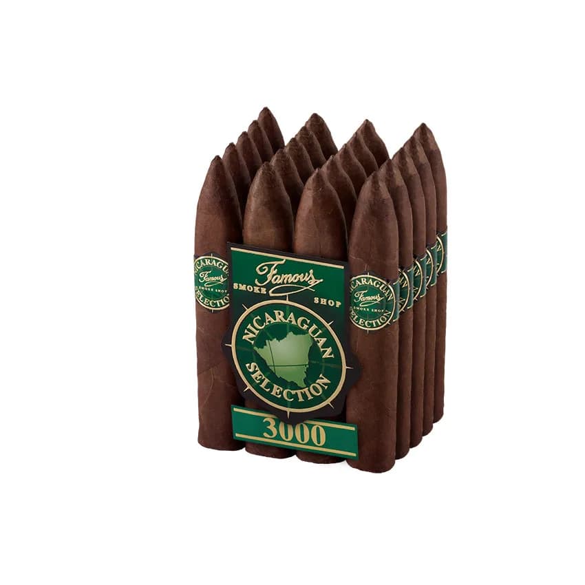 Famous Nicaraguan Selection 3000 Torpedo Natural cigar listing