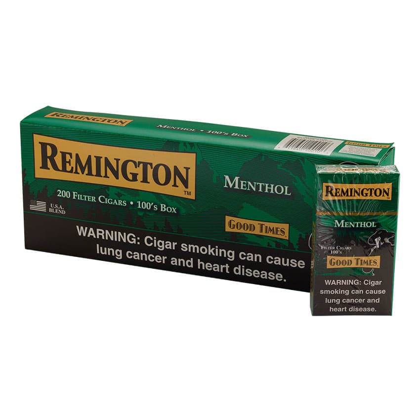 Remington Filter Cigars Menthol (20) Natural cigar listing