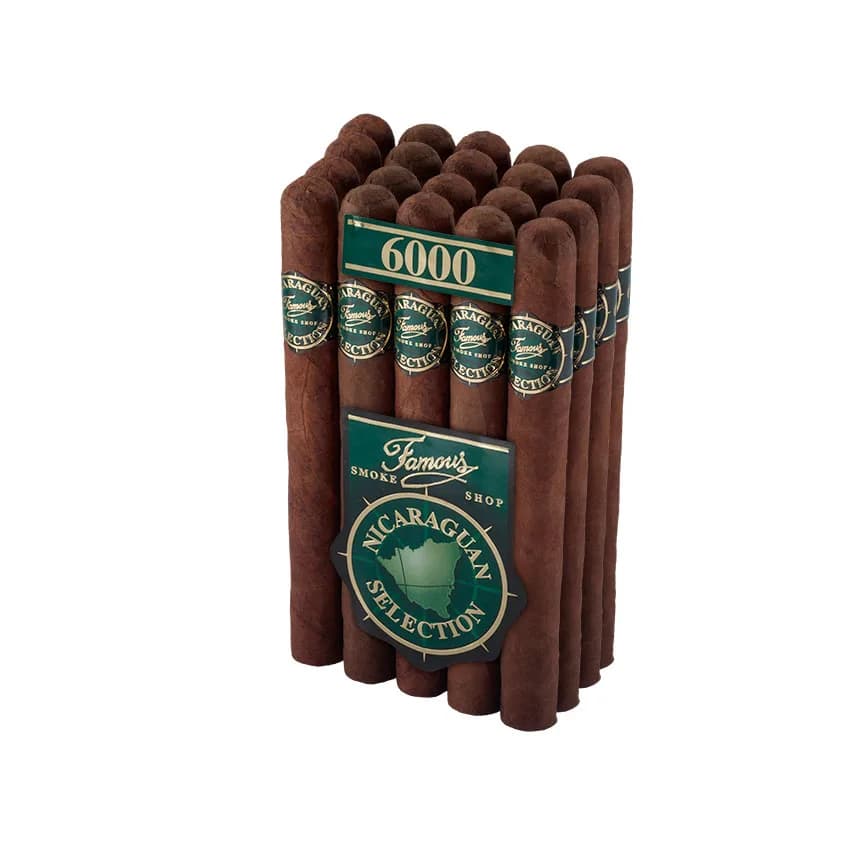Famous Nicaraguan Selection 6000 Churchill Natural cigar listing