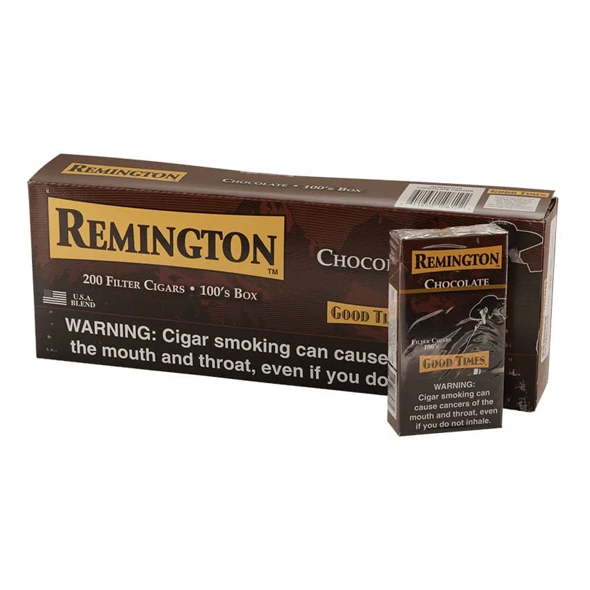 Remington Filter Cigars Chocolate (20) Natural cigar listing