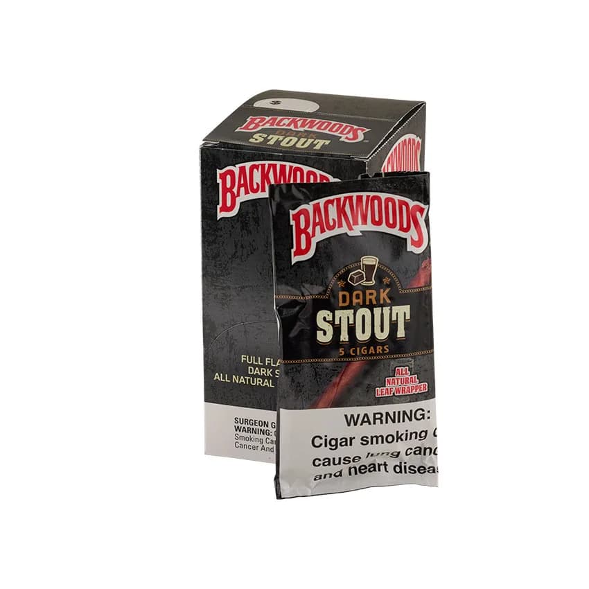 Backwoods Dark Stout (5) Natural cigar listing