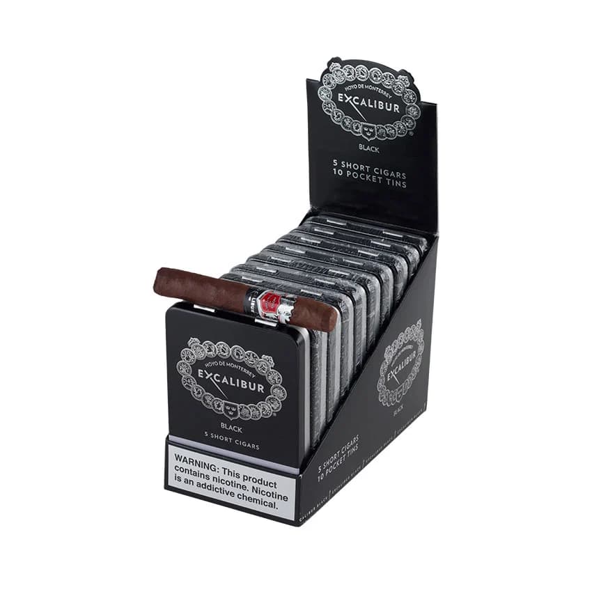 Excalibur Black Shorts (5) Maduro cigar listing