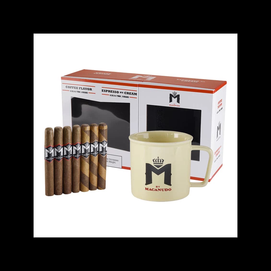M By Macanudo Coffee & Espresso 7 Pack Gift Set cigar listing