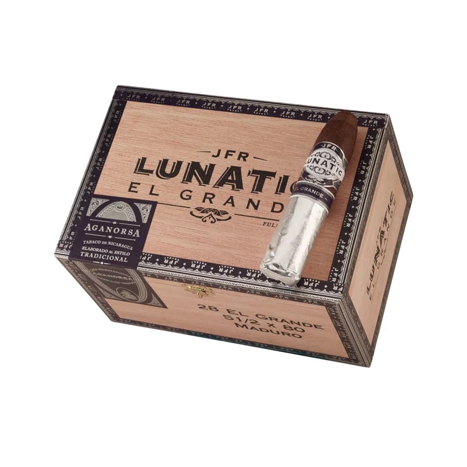 JFR Lunatic Maduro El Grande cigar listing