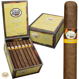 Tatiana Robusto Vanilla 5 Pack cigar listing