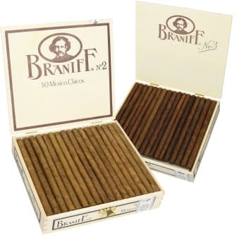 Villiger Braniff No.2 Natural 50 Pack cigar listing