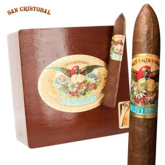 San Cristobal Quintessence Robusto 5 Pack cigar listing