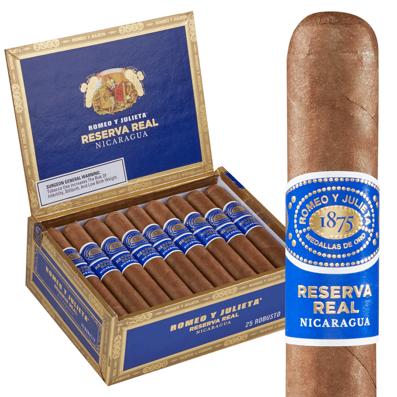 Romeo Y Julieta Reserva Real Nicaragua Box of 25 cigar listing
