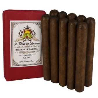 El Titan de Bronze Seleccion de La Casa Maduro Robusto 10 CIGARS cigar listing