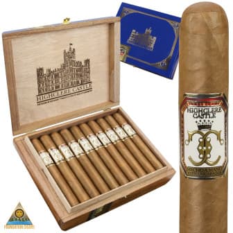Highclere Castle Edwardian Shade Petite Corona 5 Pack cigar listing