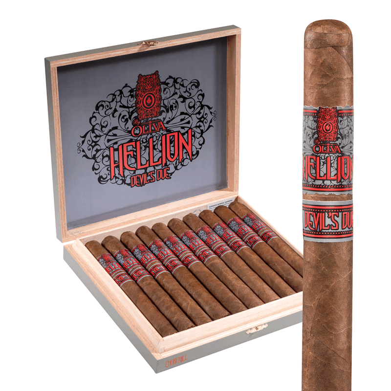 Hellion by Oliva Devil's Due Habano Pack of 5 cigar listing