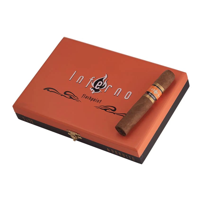 Inferno Flashpoint Robusto Natural cigar listing