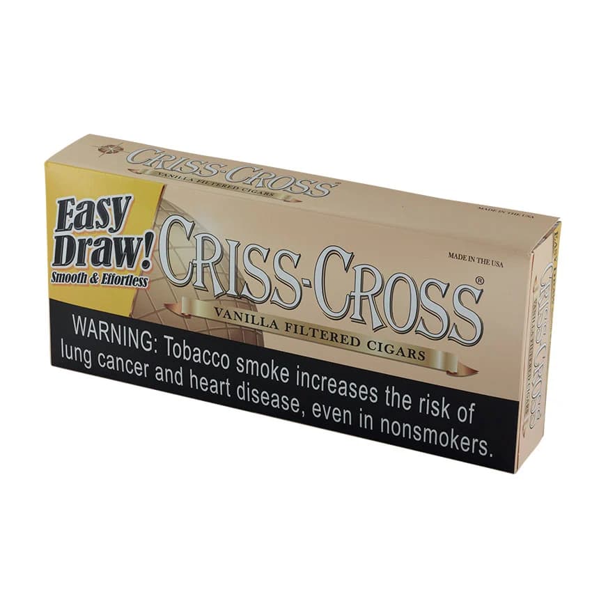 Criss Cross Heavy Weights Vanilla (20) Natural cigar listing