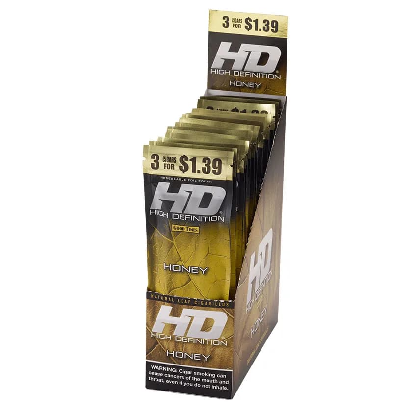 Good Times #HD Honey 3 for 1.39 Natural cigar listing