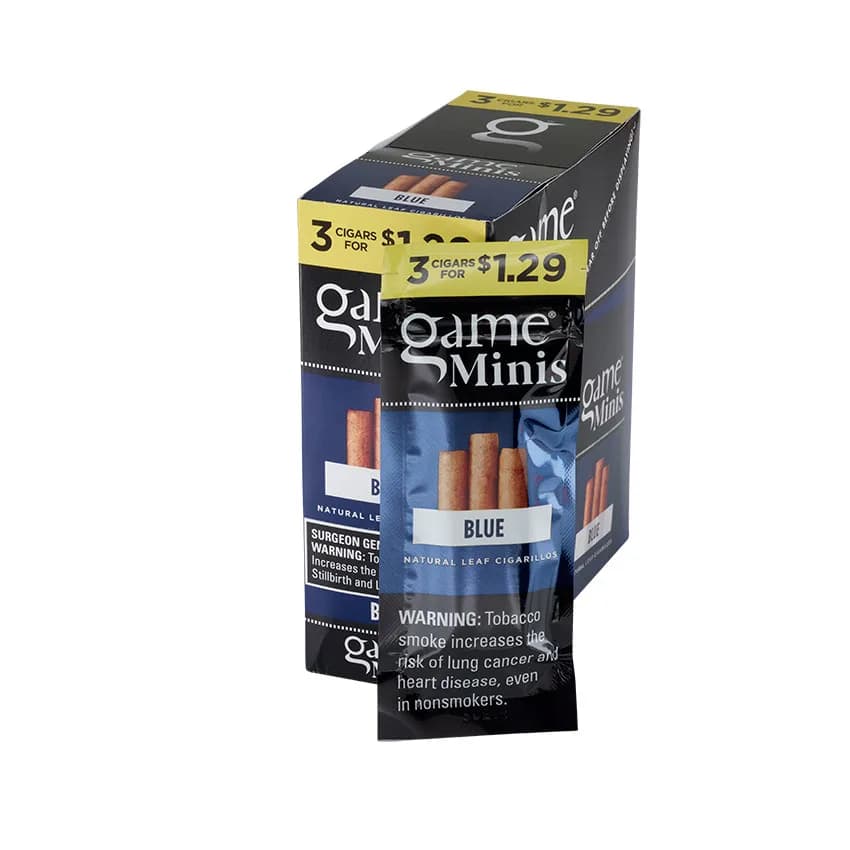 Garcia Y Vega Game Mini Blue (3) Natural cigar listing