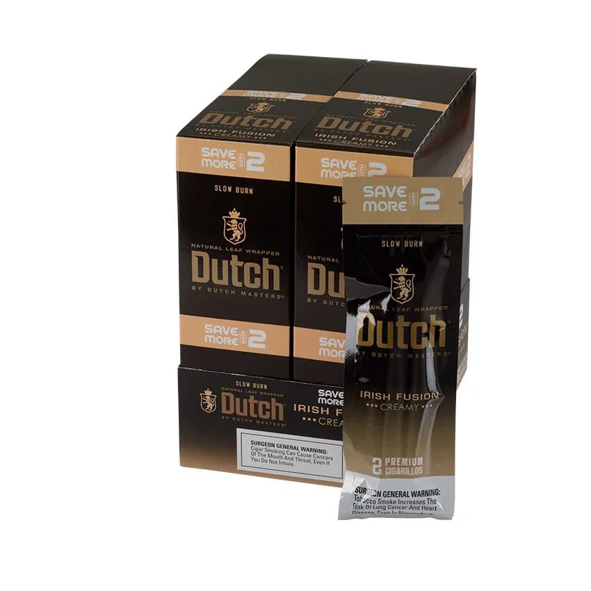 Dutch Masters Irish Fusion Creamy (2) Natural cigar listing
